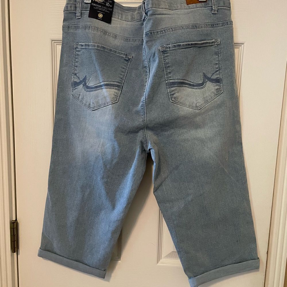 Angels Forever Skinny 16W Cropped Jeans - Picture 9 of 13